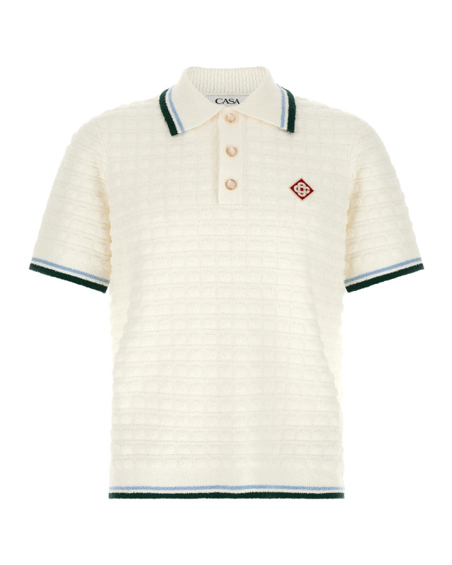 [Casablanca] T-shirts Short Sleeve FW26 MPF26KW99901WHITE