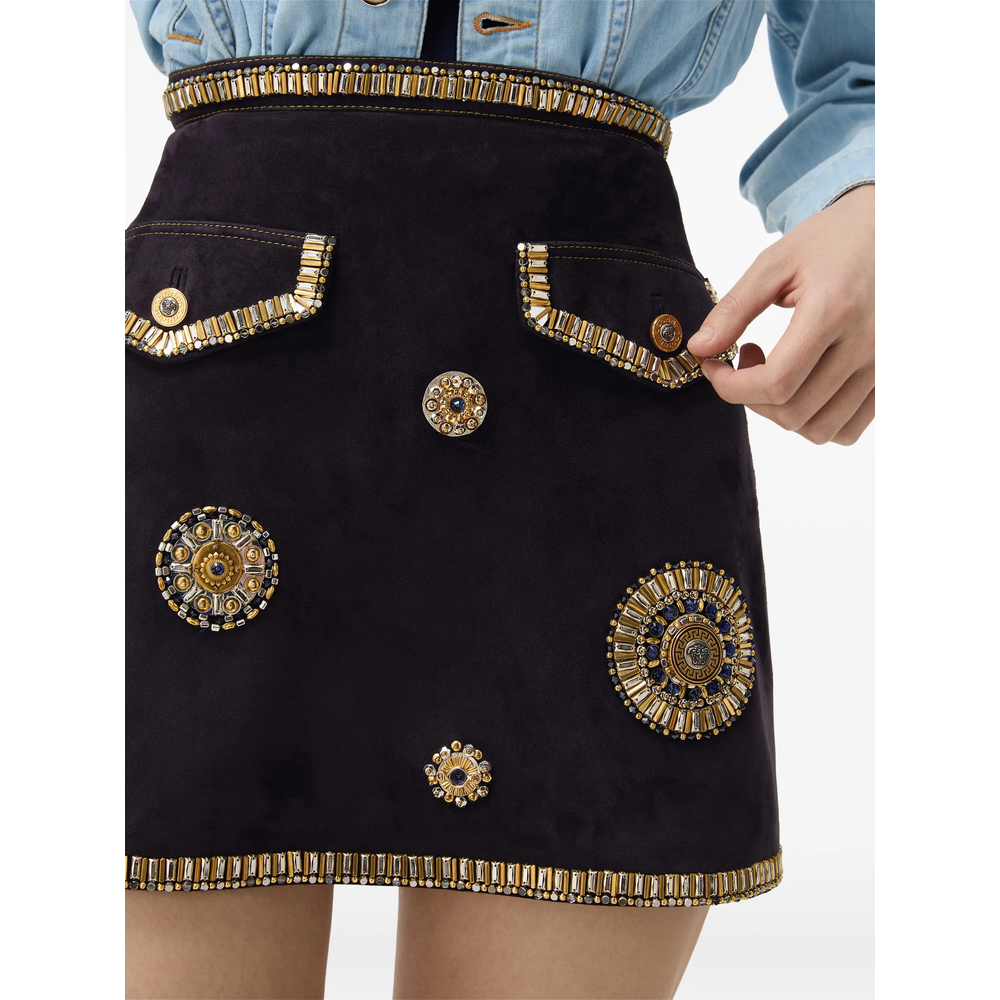 [Versace] Mini skirt FW26 1A18633 1025893 1US20