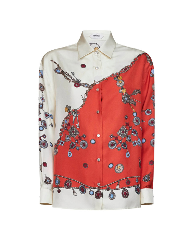 [Versace] Shirts Long Sleeve FW26 1A18682 1025686 5O360