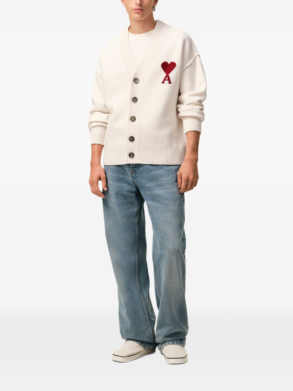 [Ami Paris] Cardigan FW26 UKC367018154
