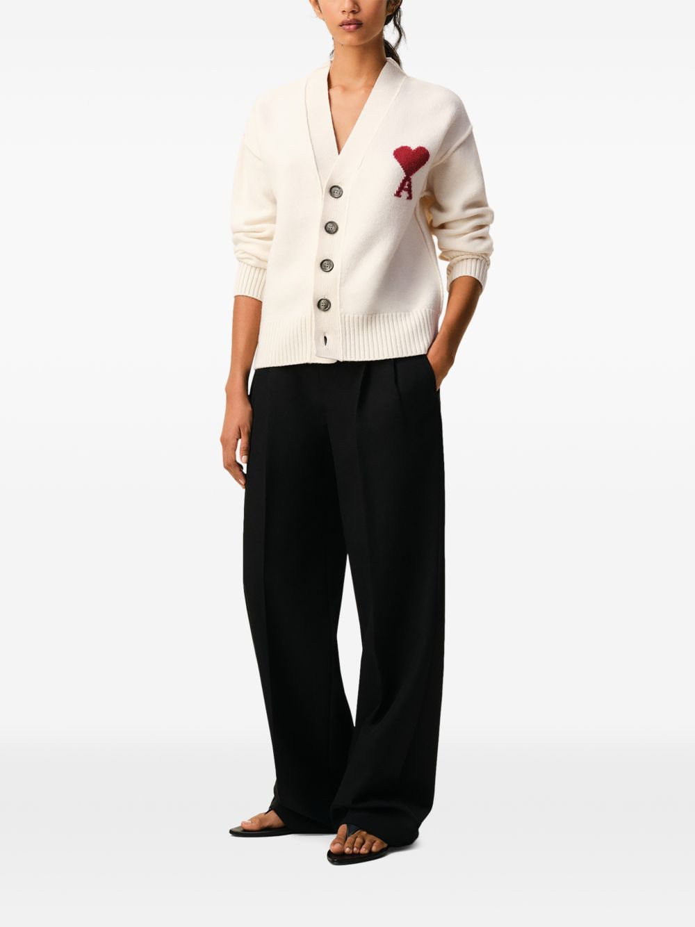 [Ami Paris] Cardigan FW26 UKC367018154