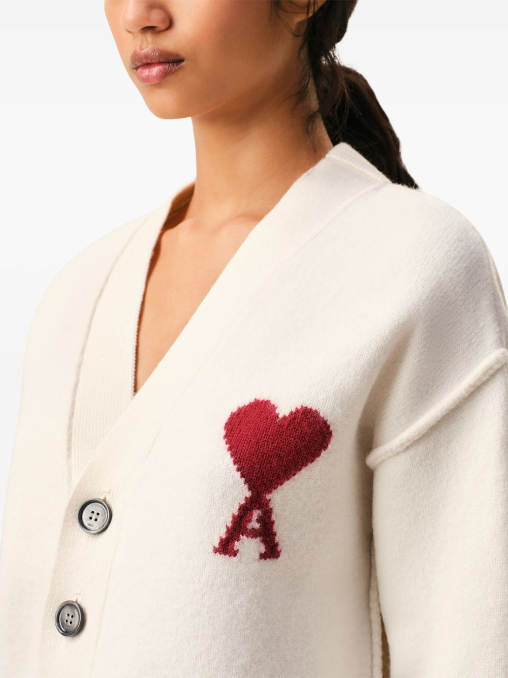 [Ami Paris] Cardigan FW26 UKC367018154