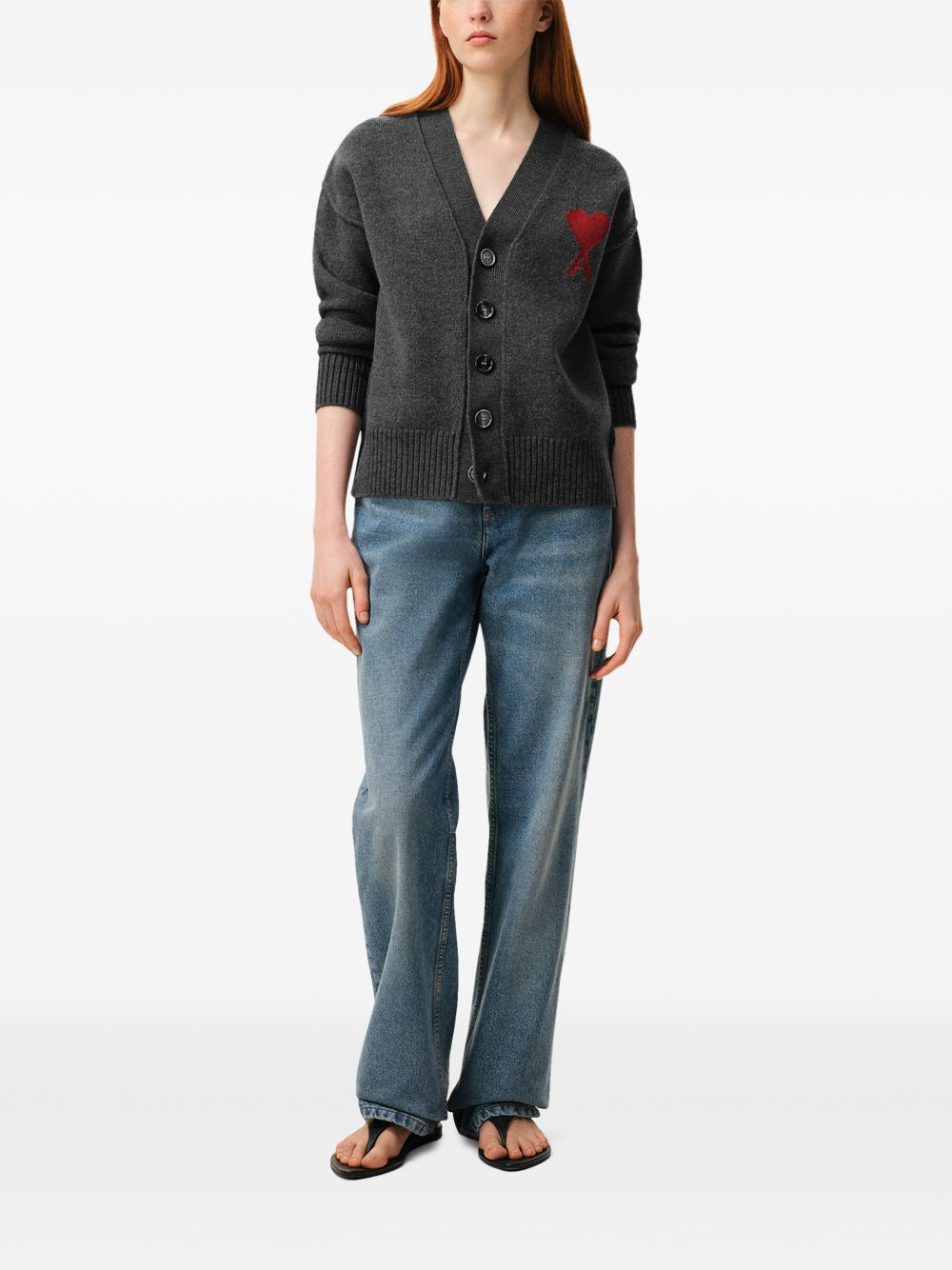 [Ami Paris] Cardigan FW26 UKC367018084