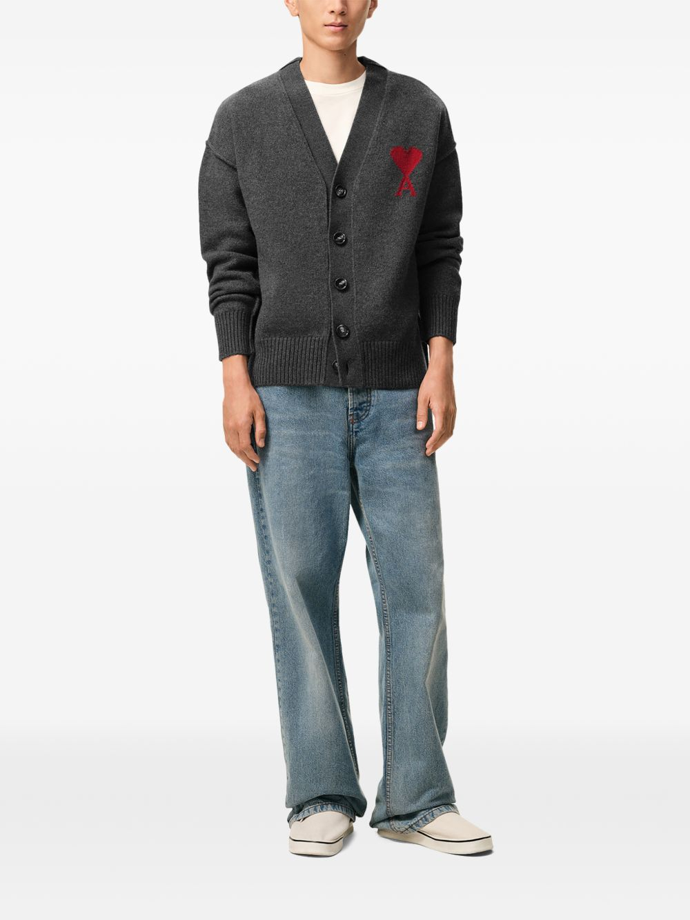 [Ami Paris] Cardigan FW26 UKC367018084