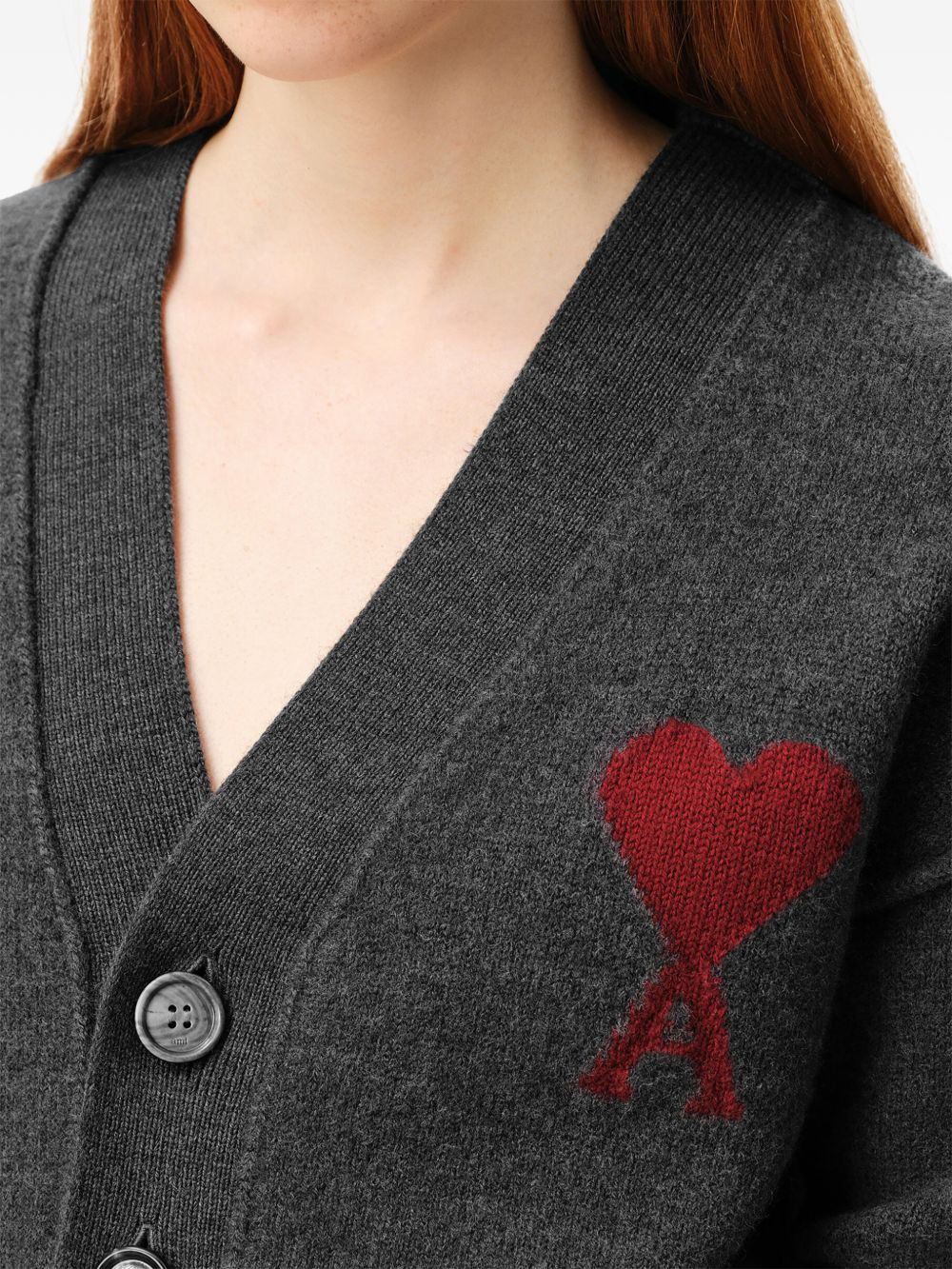 [Ami Paris] Cardigan FW26 UKC367018084