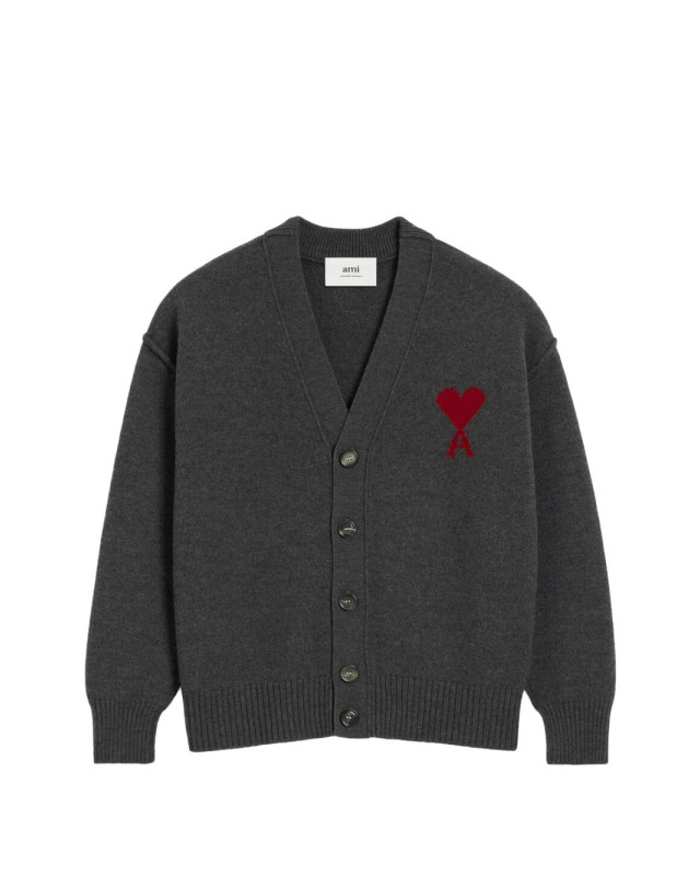 [Ami Paris] Cardigan FW26 UKC367018084