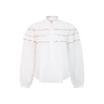 [Marant Etoile] Shirts Long Sleeve FW26 26AHT0914FBB3J04E_20WH