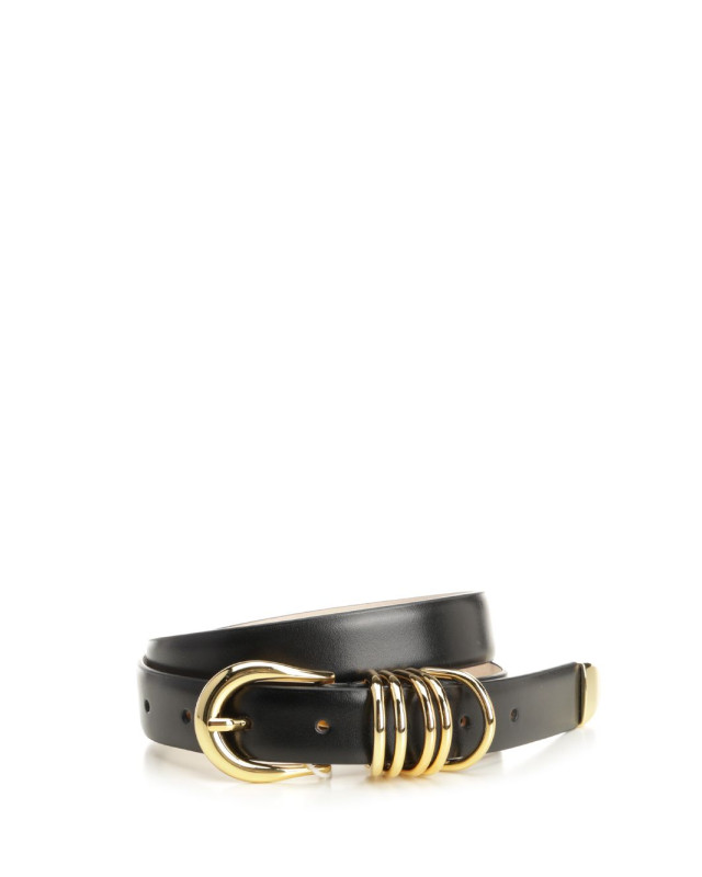 [Dehanche] Belt CO HOLLY-GBlack / Gold