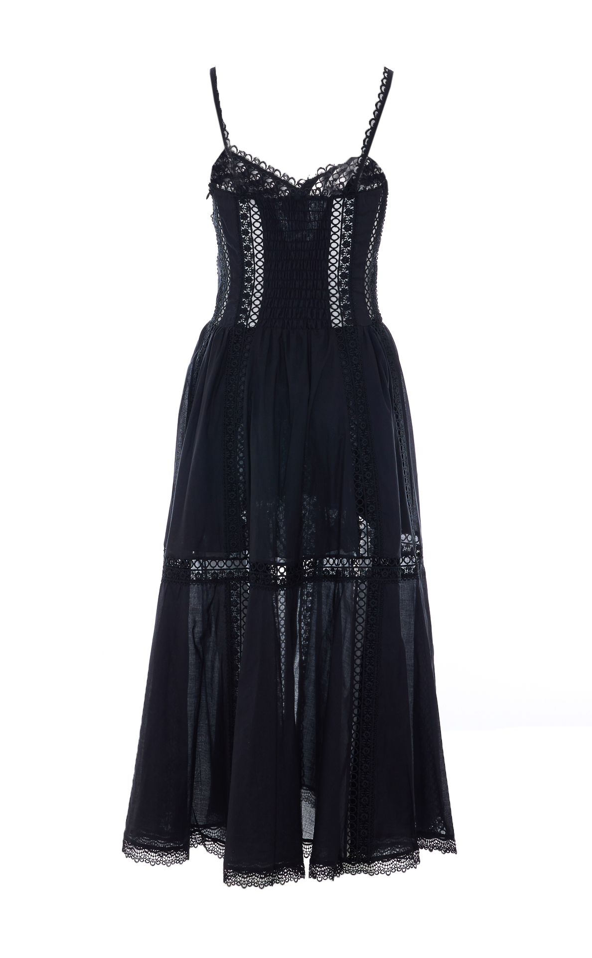 [CharoRuiz] Sleeveless dress SS26 261620BLACK