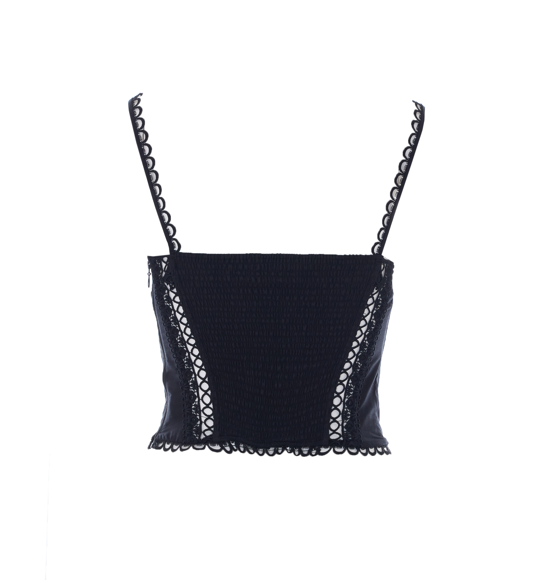 [CharoRuiz] Tank top SS26 261102BLACK