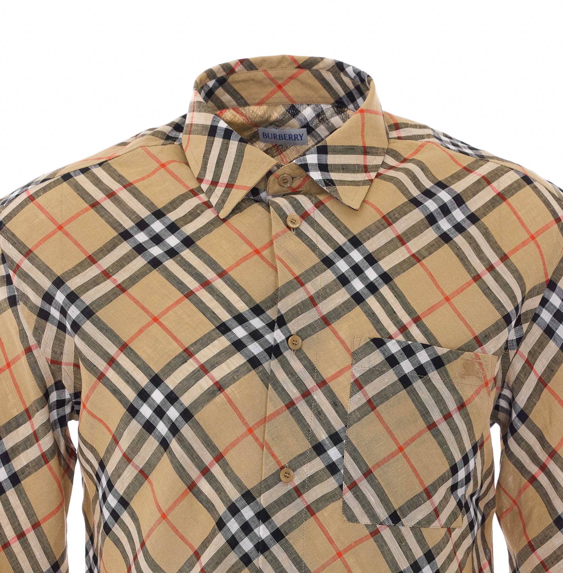 [Burberry] Shirts Long Sleeve SS26 8123684B9368