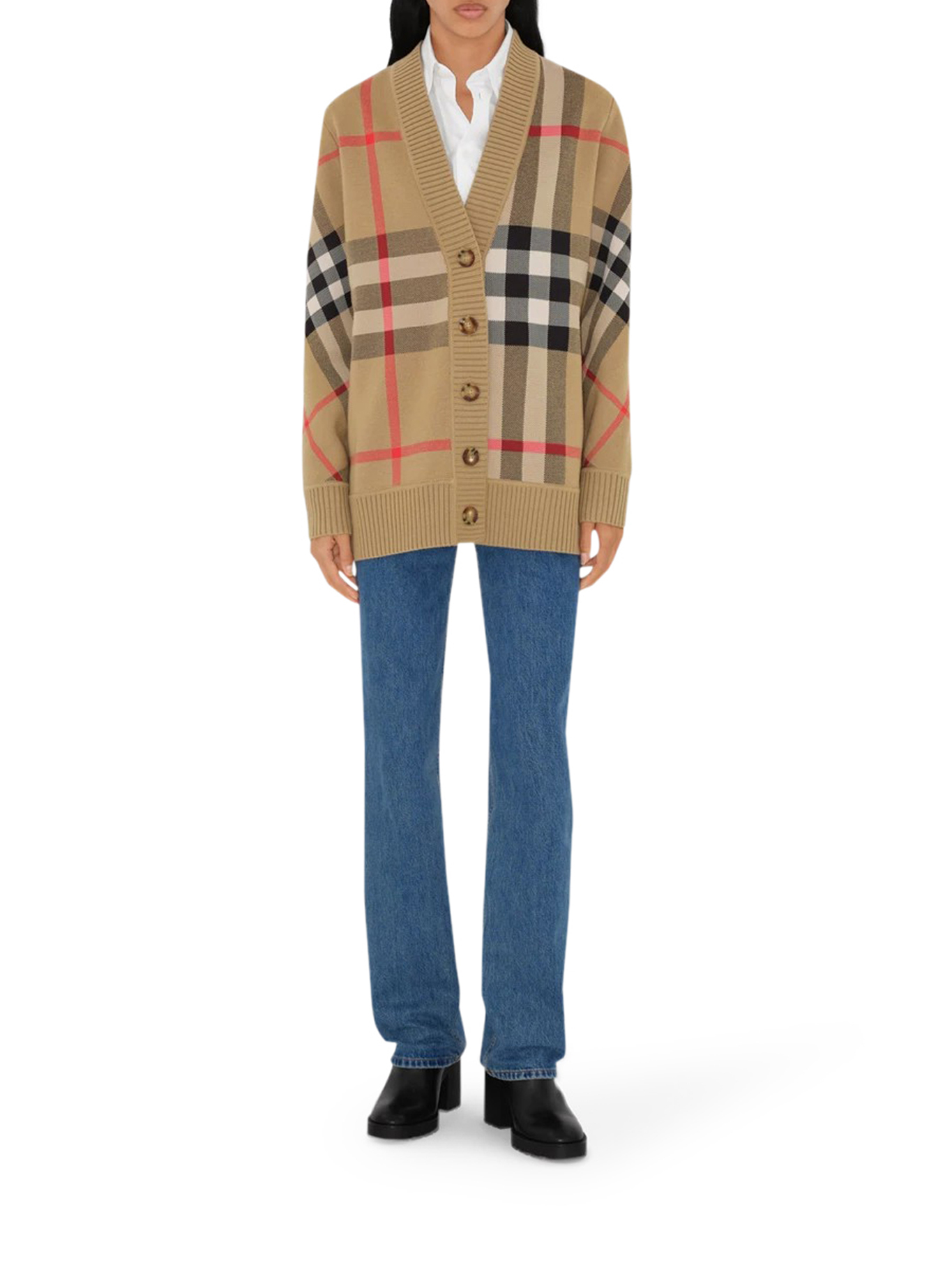 [Burberry] Cardigan FW26 8039153A7026 ARCHIVE BEIGE
