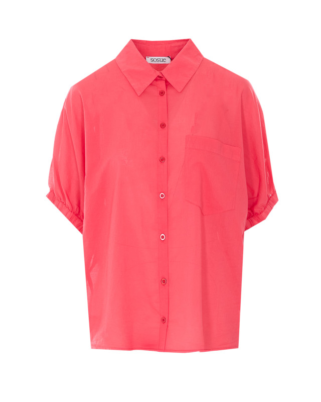 [SOSUE] Shirts Short Sleeve SS26 MS1219RED