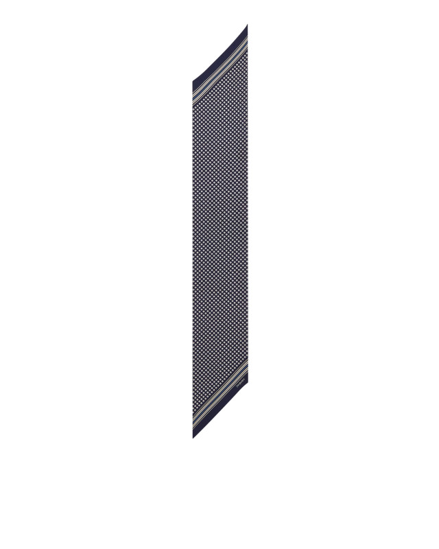 [Saint Laurent] Scarf FW26 8682563Y0014188 NAVY MULTICOLOR
