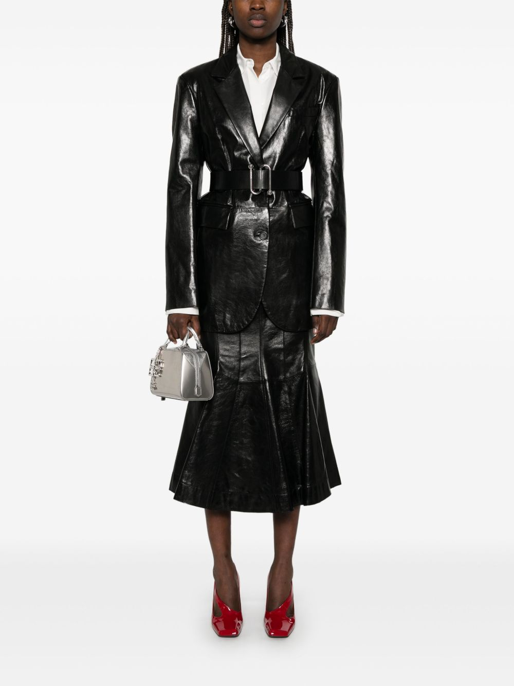 [Max Mara Sportmax] Leather Jacket SS26 12441011600002