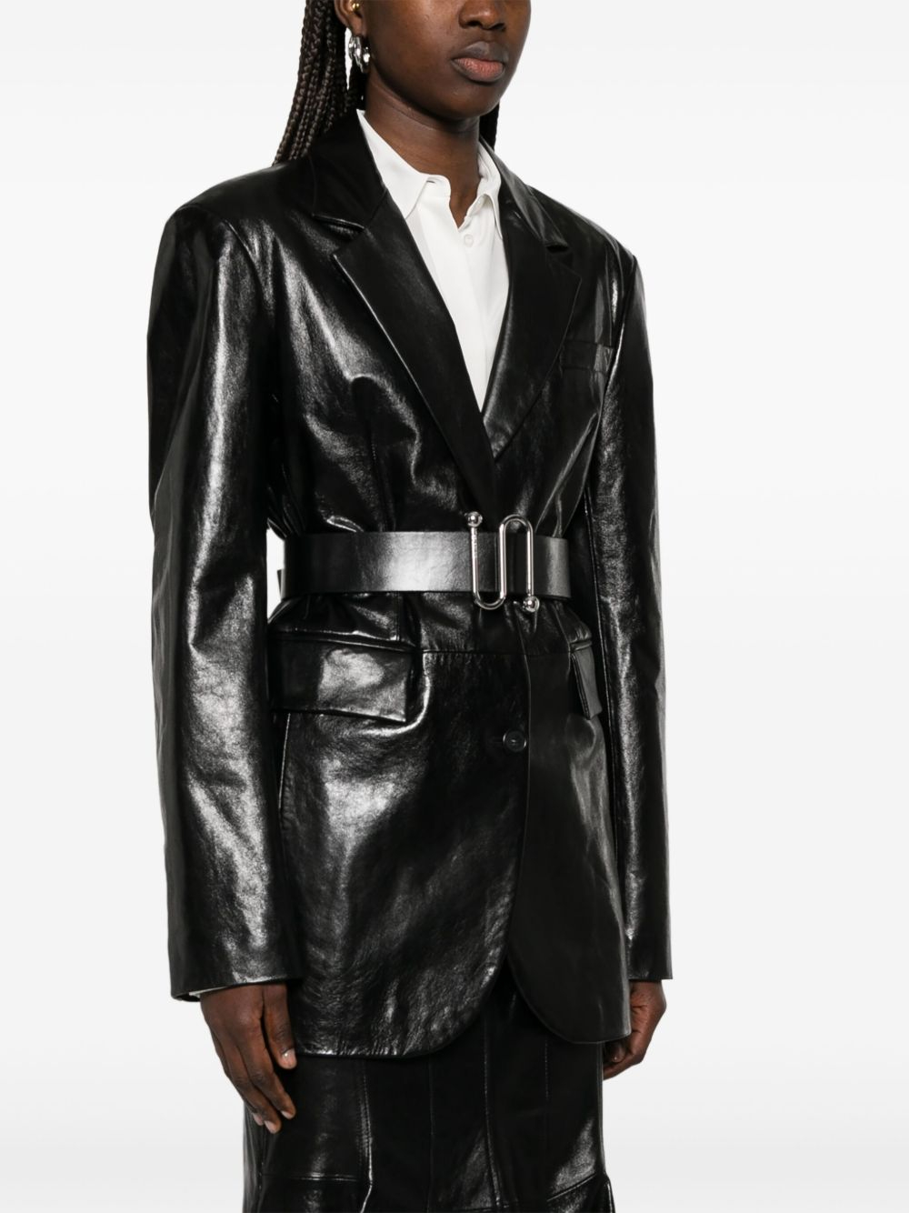 [Max Mara Sportmax] Leather Jacket SS26 12441011600002