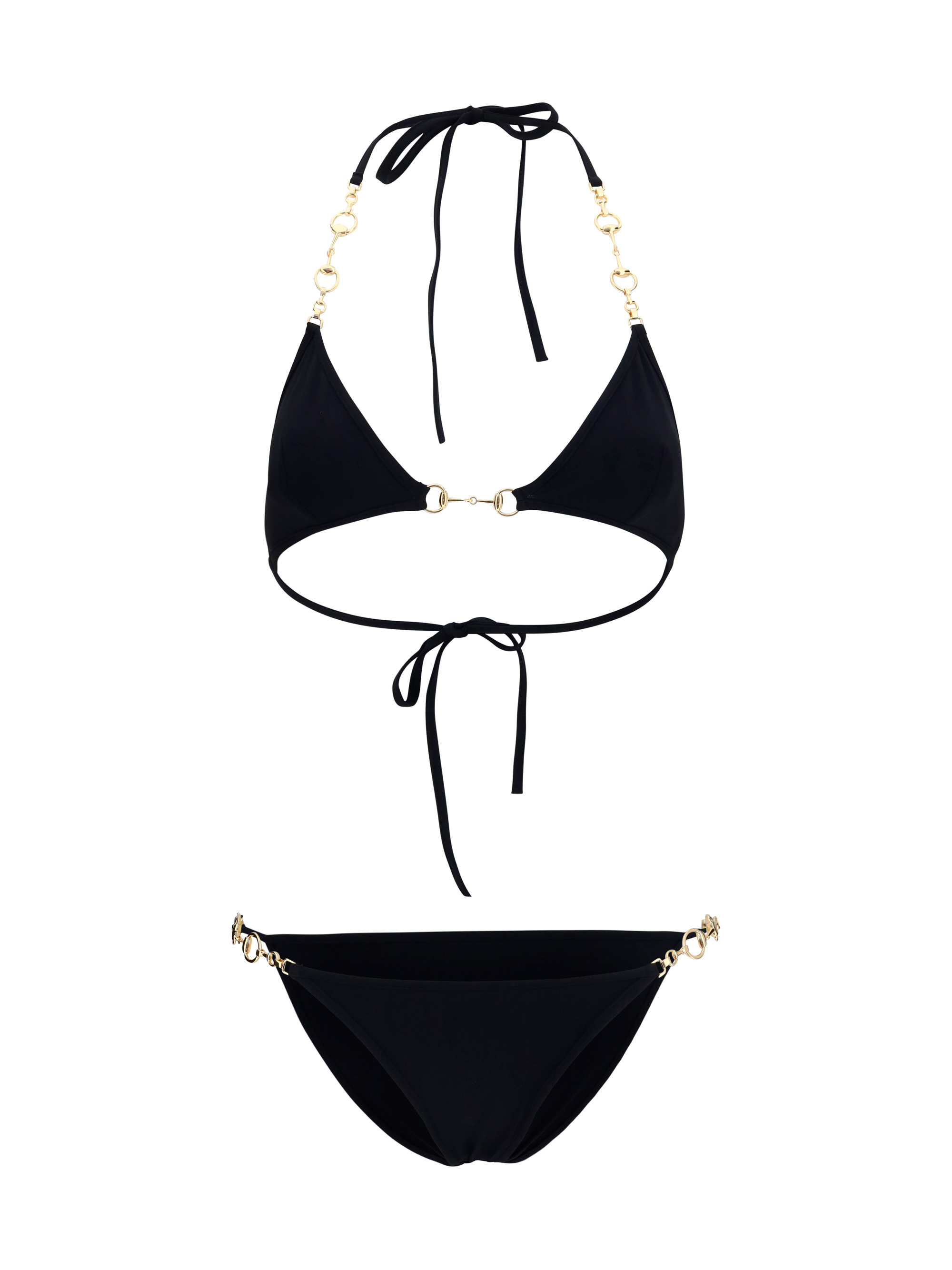 Stretch jersey Bikini with Horsebit