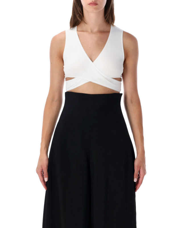 [Alaia] Tank top FW26 AA9H1547J085D000