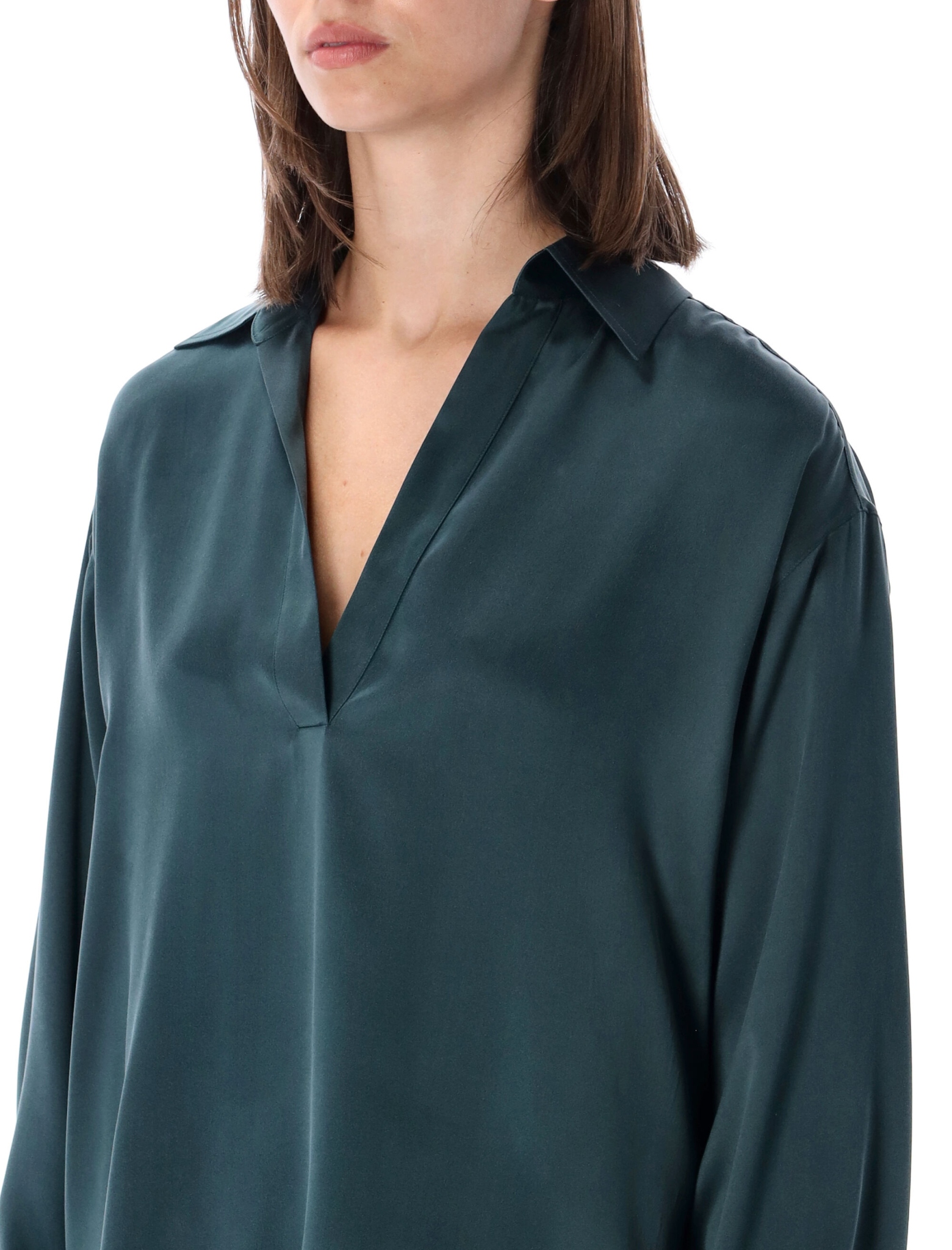 [Tom Ford] Blouse FW26 TS2144FAX1720GDV