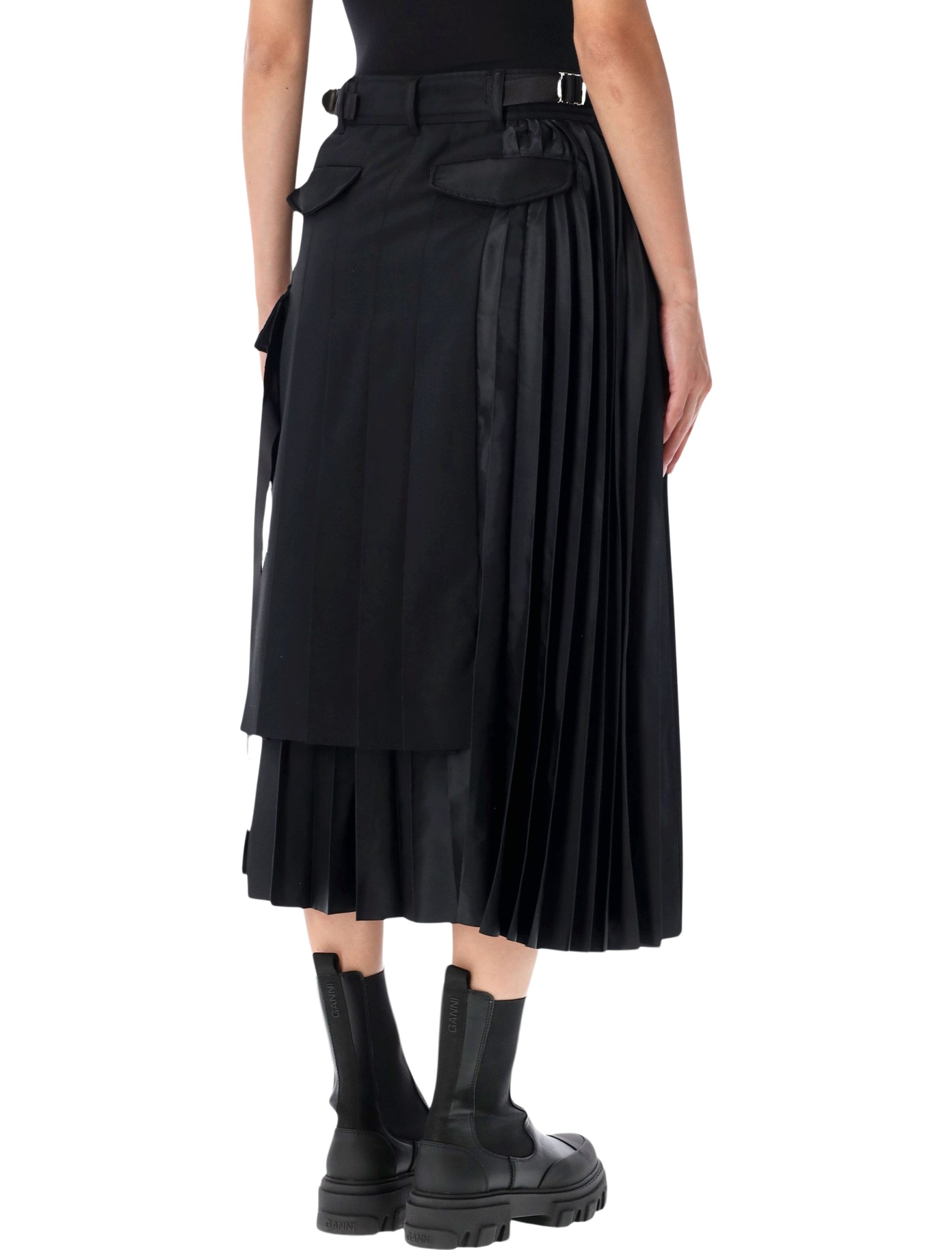 [Sacai] Long skirt FW26 2608569001