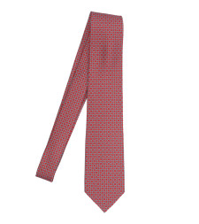 [Salvatore Ferragamo] Tie FW26 794585351445ROSSO