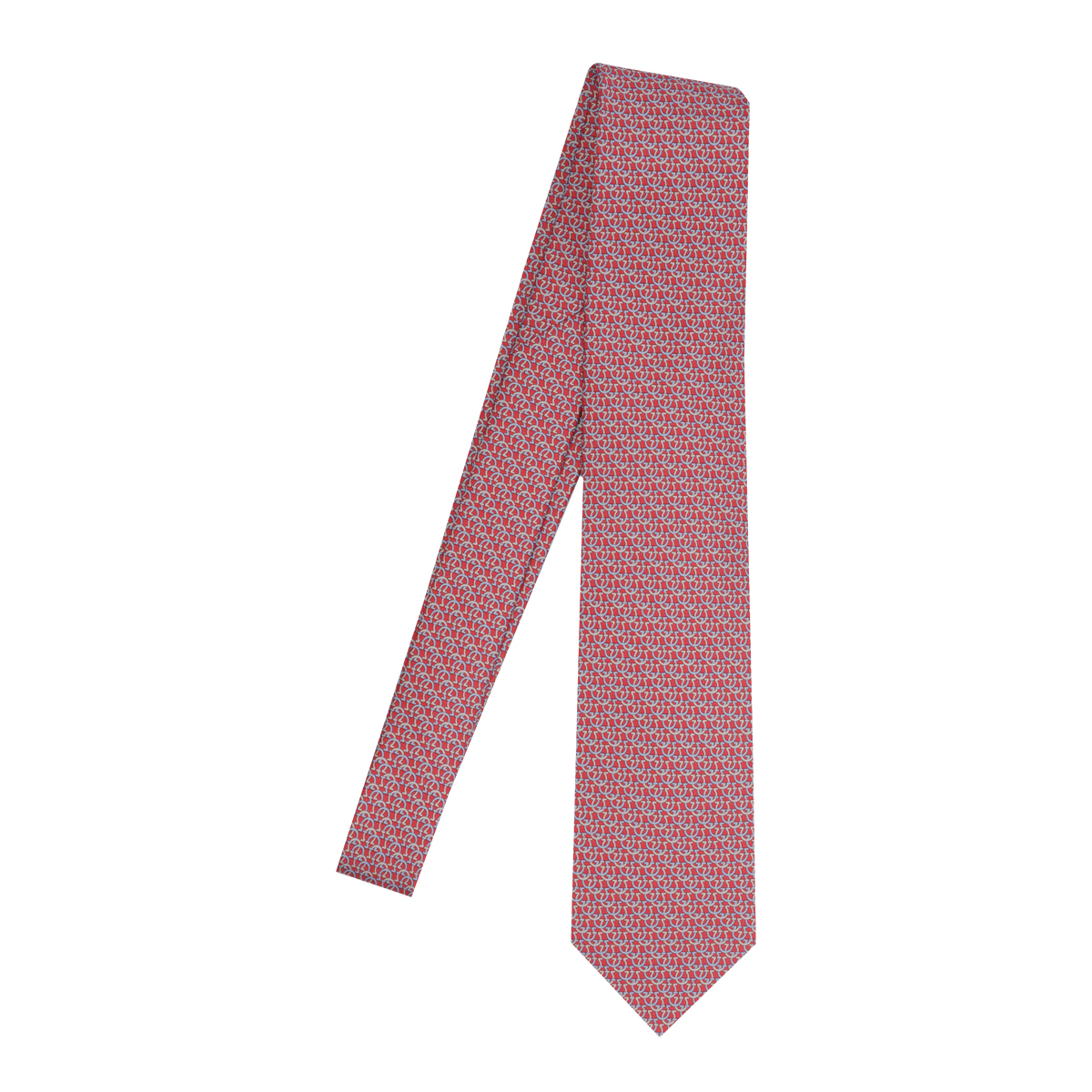 [Salvatore Ferragamo] Tie FW26 794544351441ROSSO