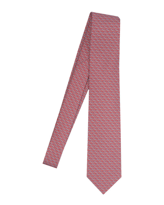 [Salvatore Ferragamo] Tie FW26 794544351441ROSSO