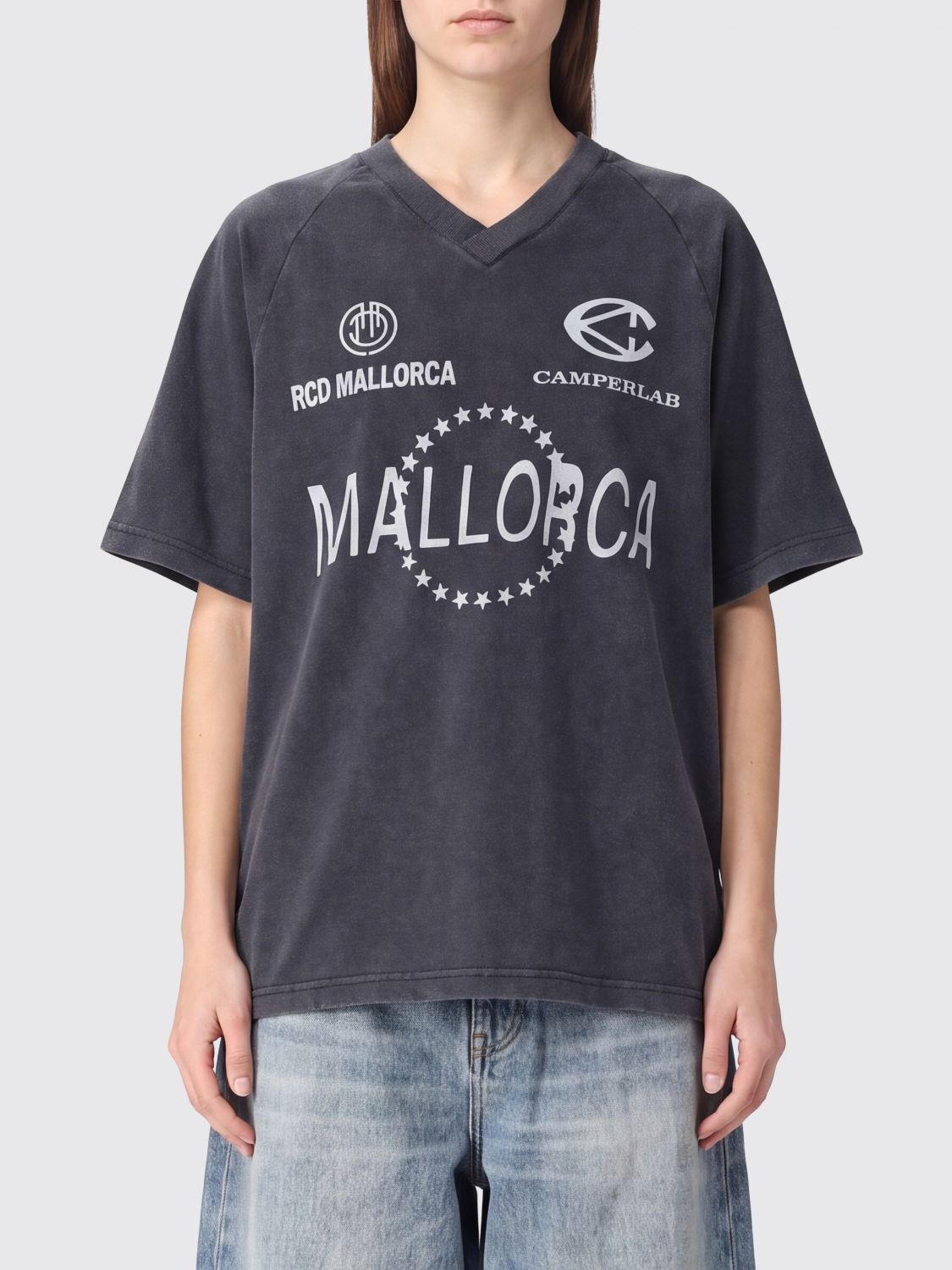 [CAMPER] T-shirts Short Sleeve SS26 AU00138-001 RCD MALLORCA SHORT SLEEVE TEE 0