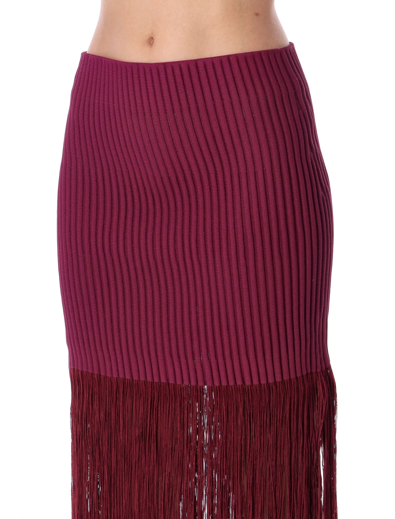 [Alaia] Midi skirt FW26 AA9J2574K217D342