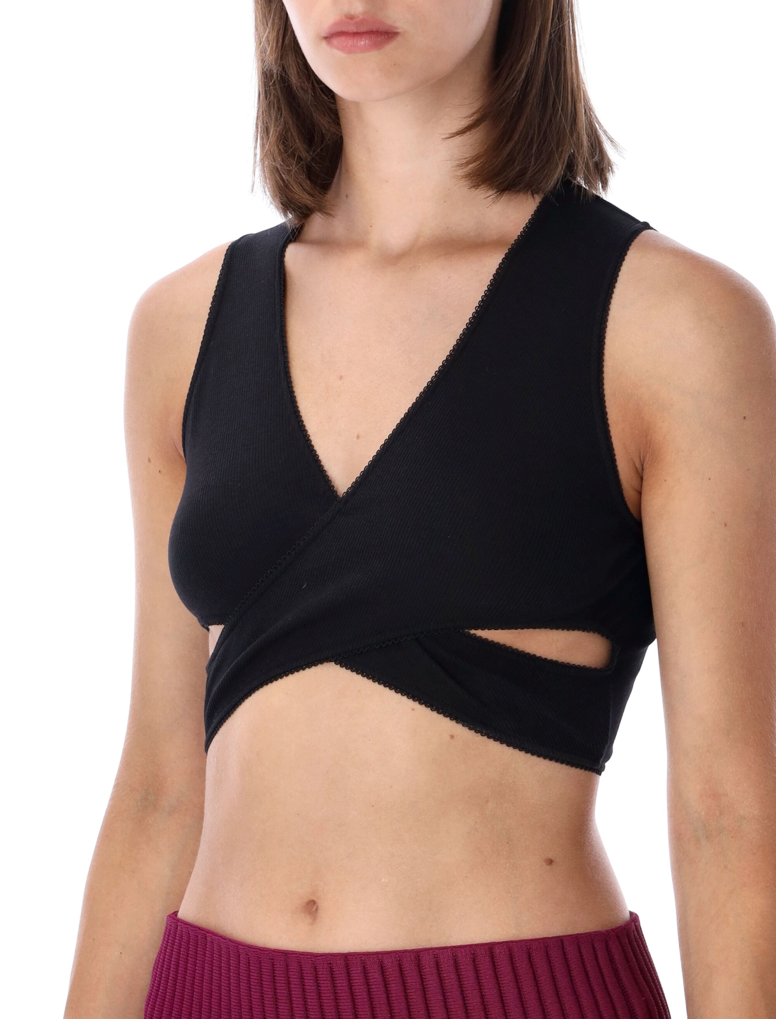 [Alaia] Bustier FW26 AA9H1547J085D995