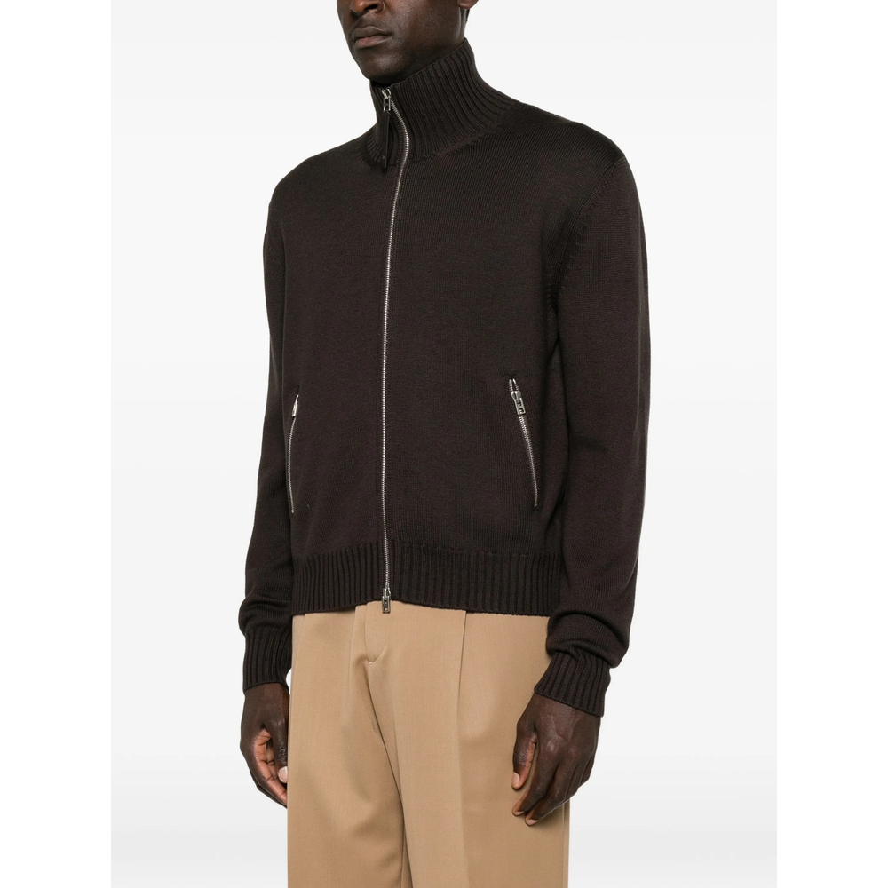 [Tom Ford] Cardigan FW26 YMW152 KZL027 ECJ