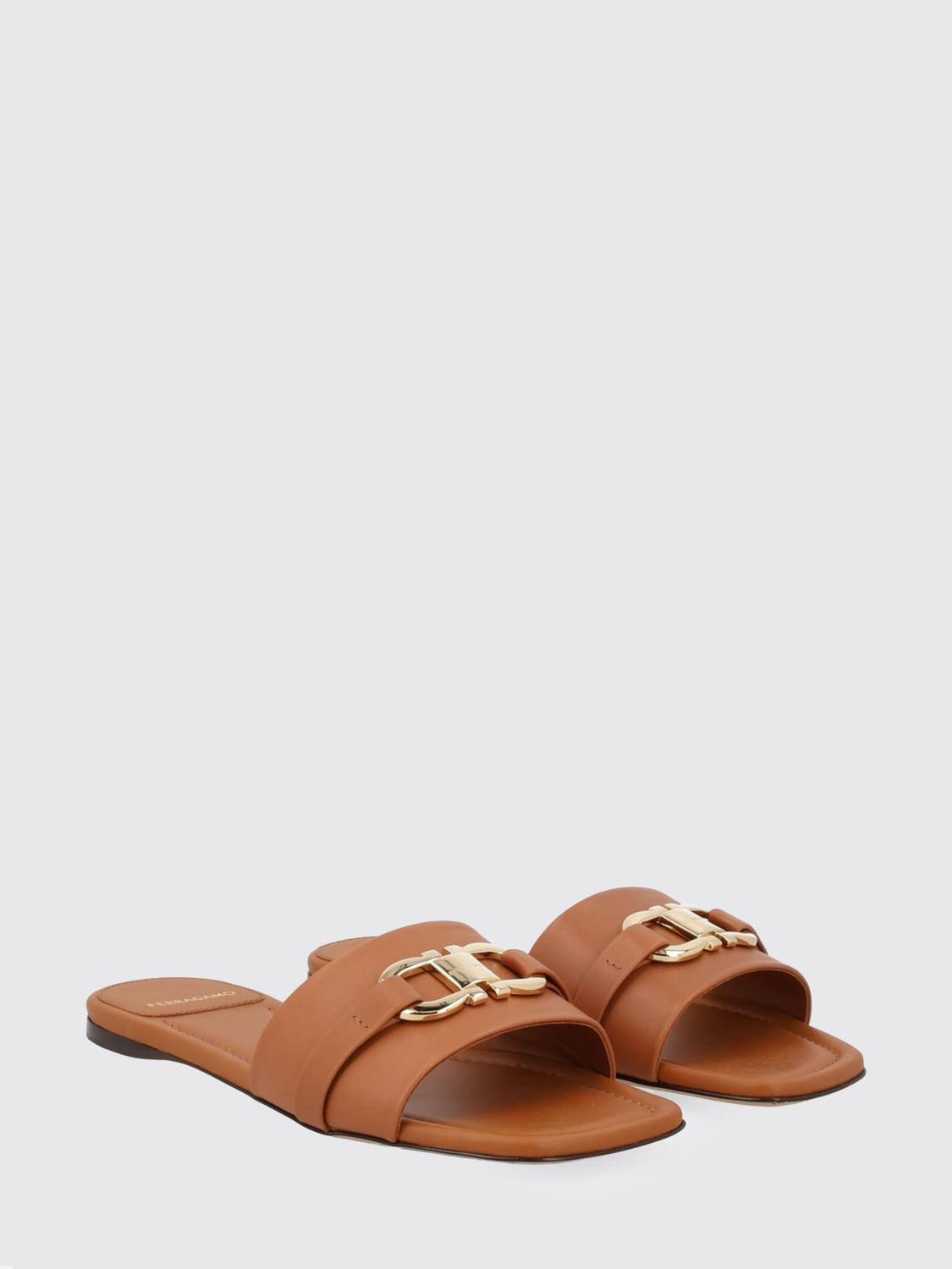 [Ferragamo] Sandals SS26 769637 01G997 CUOIO