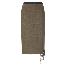 [MM6 Maison Margiela] Long skirt FW26 S52ME0036M13283 727S