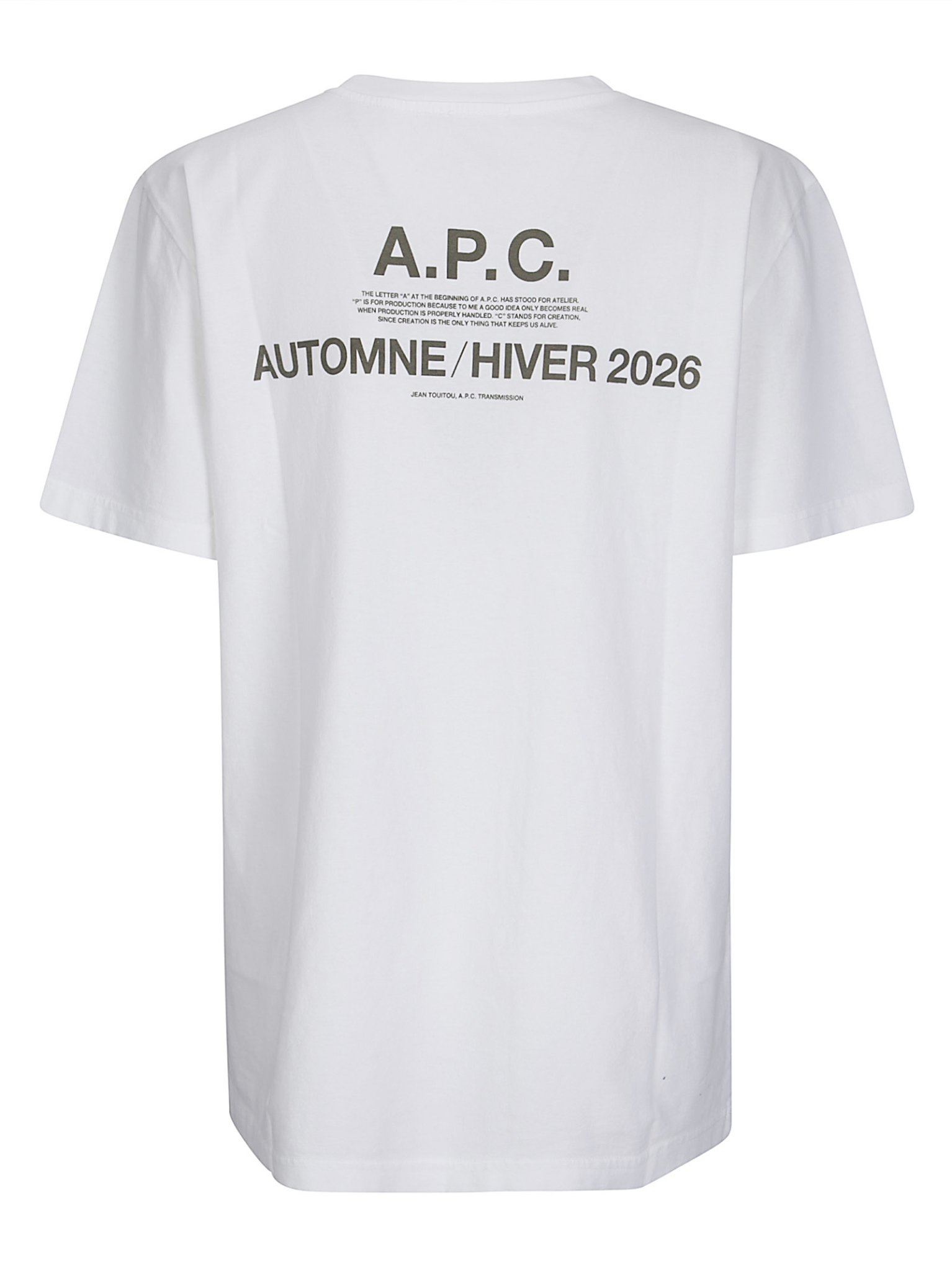 [A.P.C.] T-shirts Short Sleeve FW26 COHBSM26470 AAC