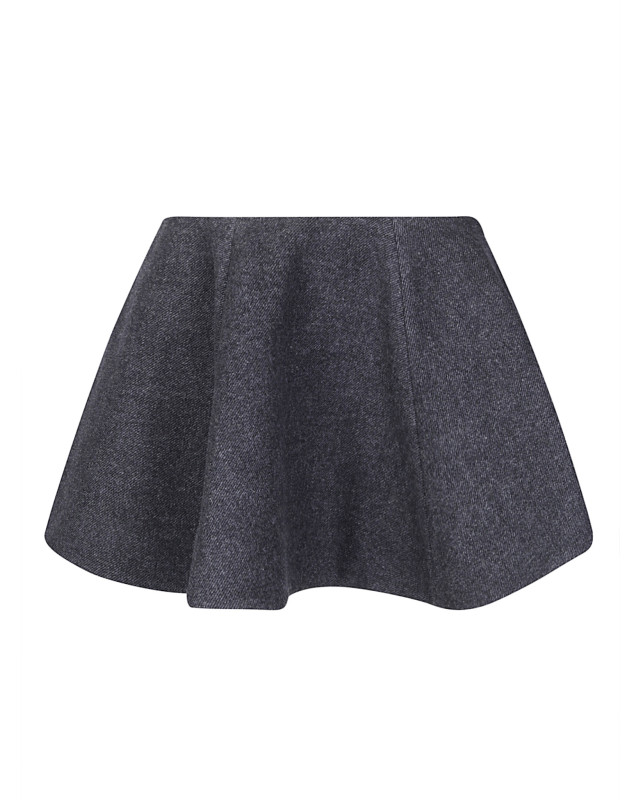 [GANNI] Mini skirt FW26 A1090302 252