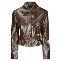 [SPORTMAX] Leather Jacket FW26 2622046051600 001
