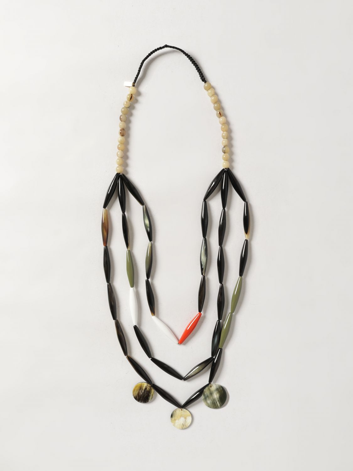 [ALLUJEWELS] Necklace SS26 COLLANA CORNO MULTIFILO UNICO