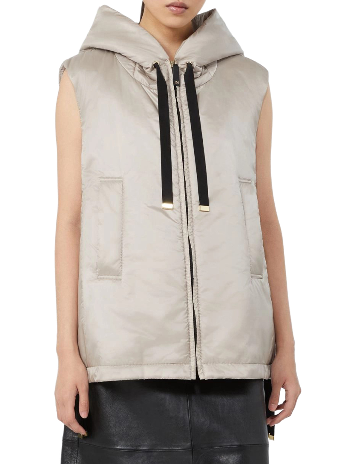 [MAX MARA THE CUBE] Down Vest FW26 2629296014600090 NEW BEIGE