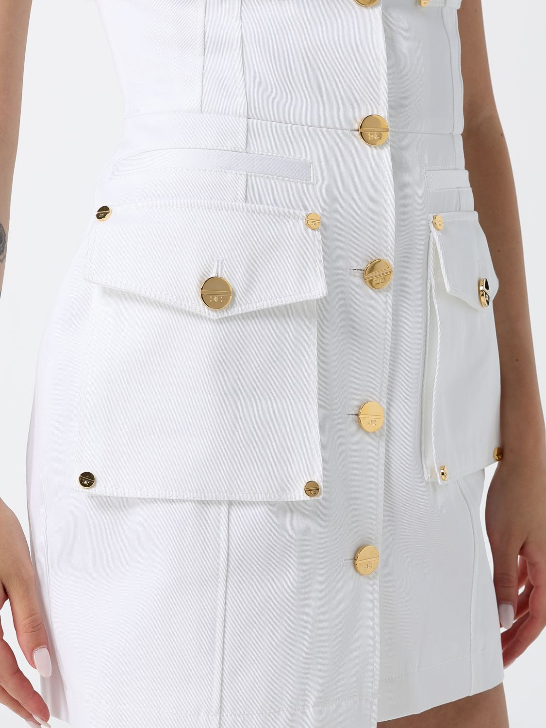 [ELISABETTA FRANCHI] Sleeveless dress SS26 AB92861E3 360