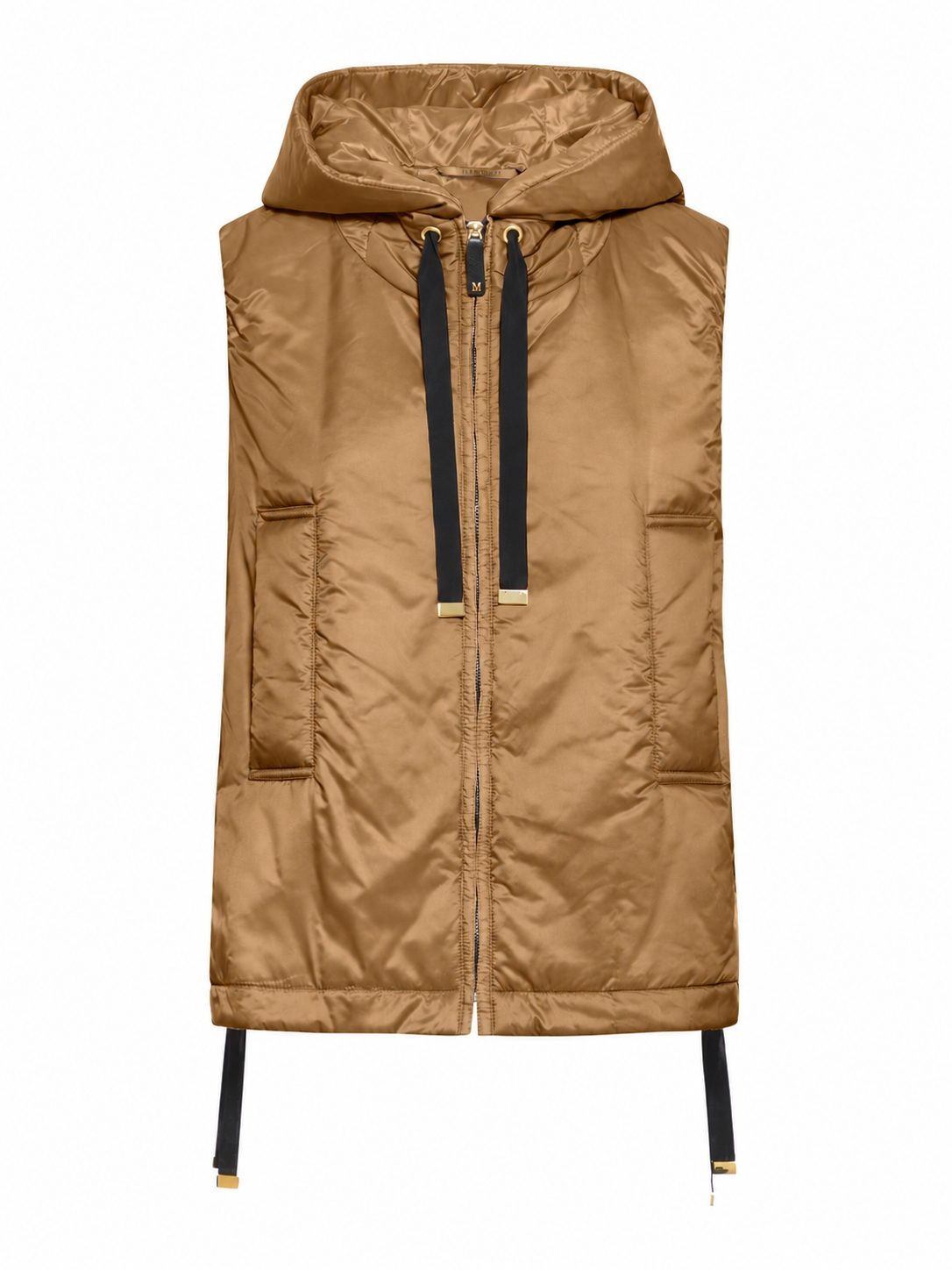 [MAX MARA THE CUBE] Down Vest FW26 2629296014600051 CARAMEL