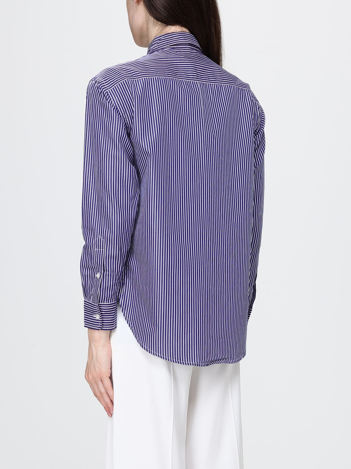 [LAUREN RALPH LAUREN] Shirts Long Sleeve SS26 200P03513 001