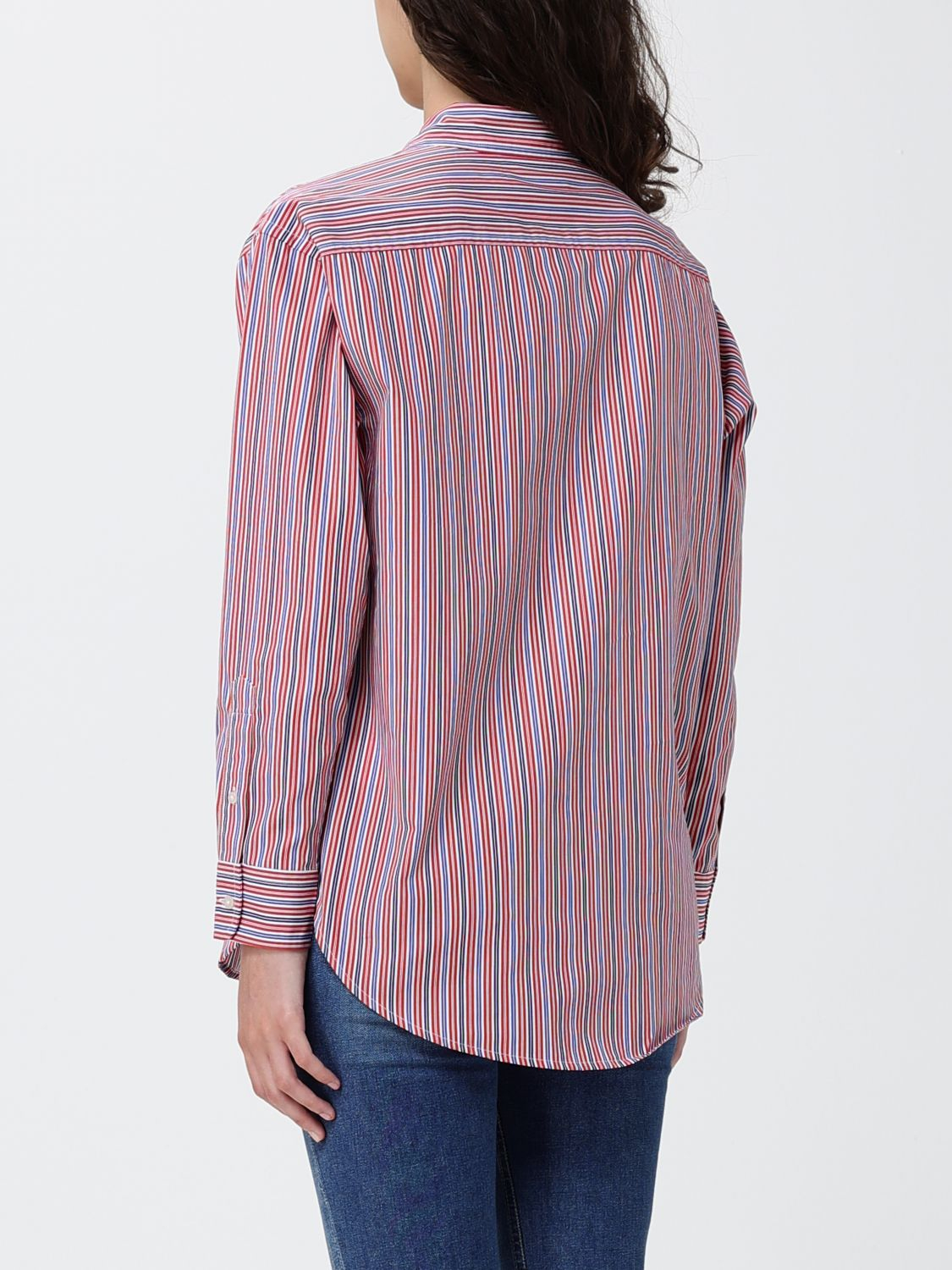 [LAUREN RALPH LAUREN] Shirts Long Sleeve SS26 200P03512 001