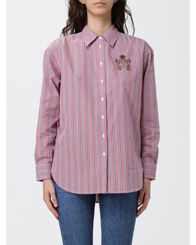 [LAUREN RALPH LAUREN] Shirts Long Sleeve SS26 200P03512 001