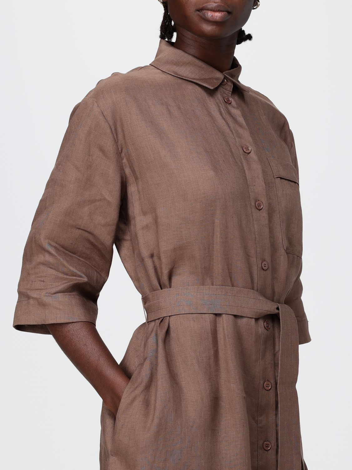 [MM Max Mara] Long sleeve dress SS26 2616221068600 008