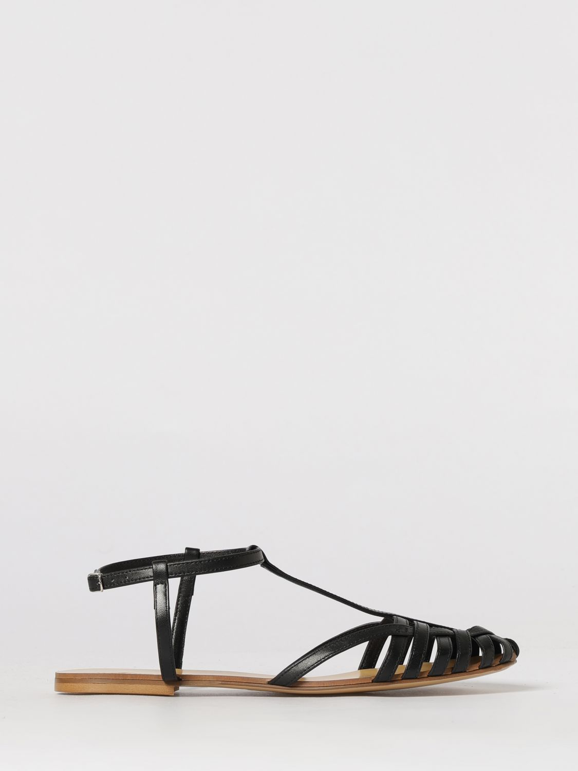 [ANNA F.] Sandals SS26 512 NERO