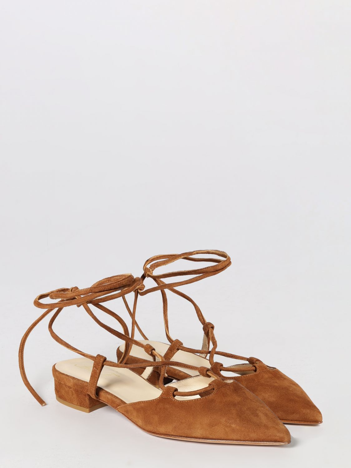 [ANNA F.] Flat shoes SS26 1919 BRUCIATO