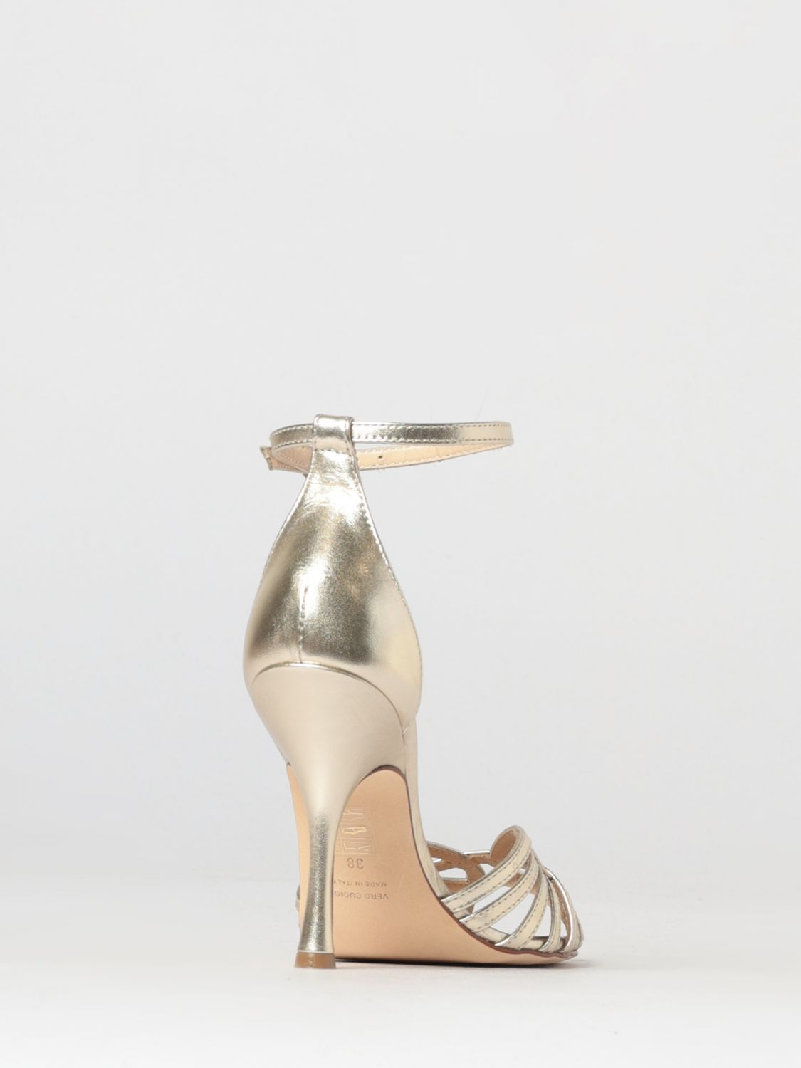 [ANNA F.] Sandals SS26 3872 PLATINO