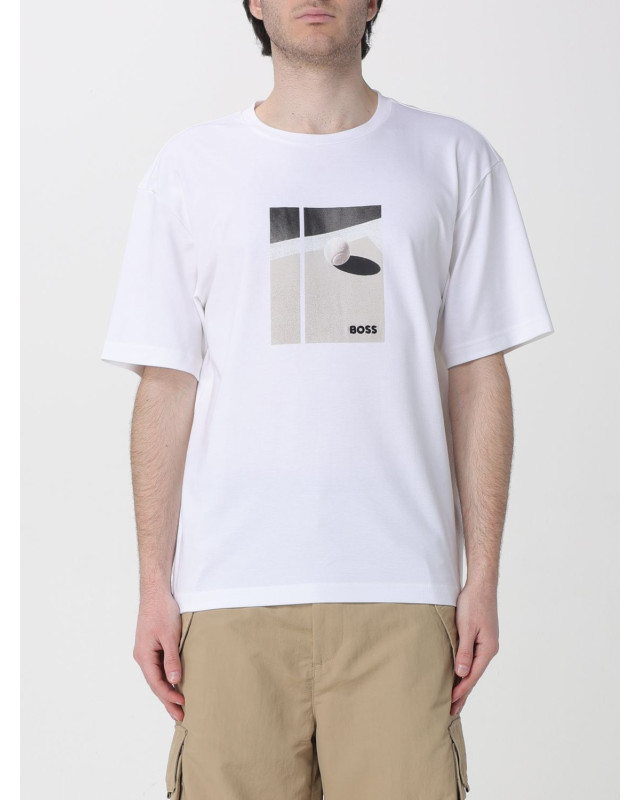 [BOSS] T-shirts Short Sleeve SS26 50554365 100
