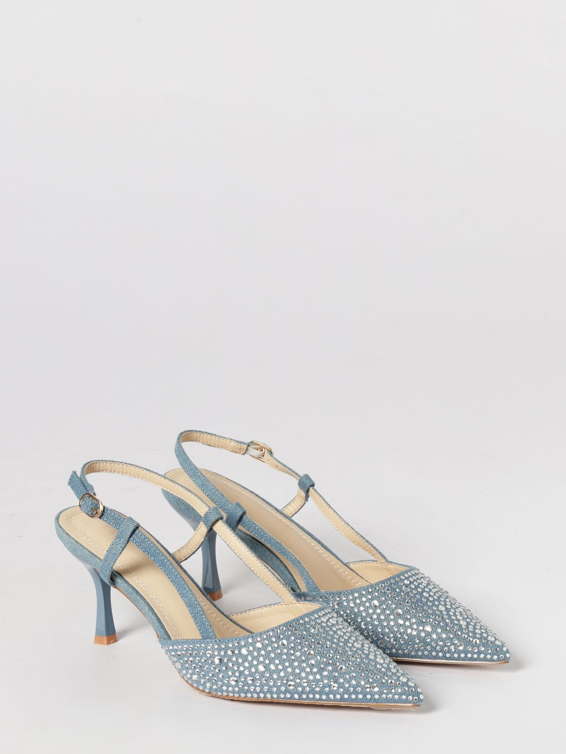[TWENTY FOURHAITCH] Pumps SS26 SAN FRANCISCO DENIM