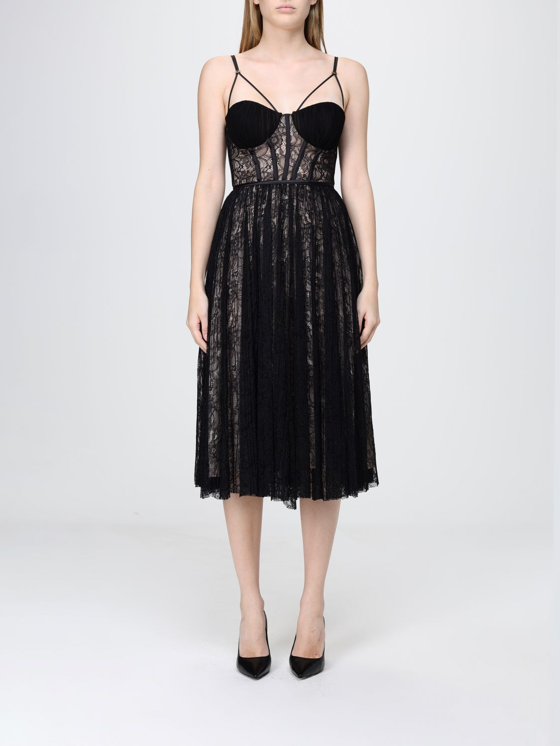 [ELISABETTA FRANCHI] Sleeveless dress SS26 AB97162E2 FB4